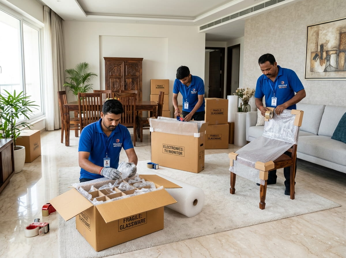 Royal Gold Movers And Packers 5-Layer Military Grade Packaging Gurgaon